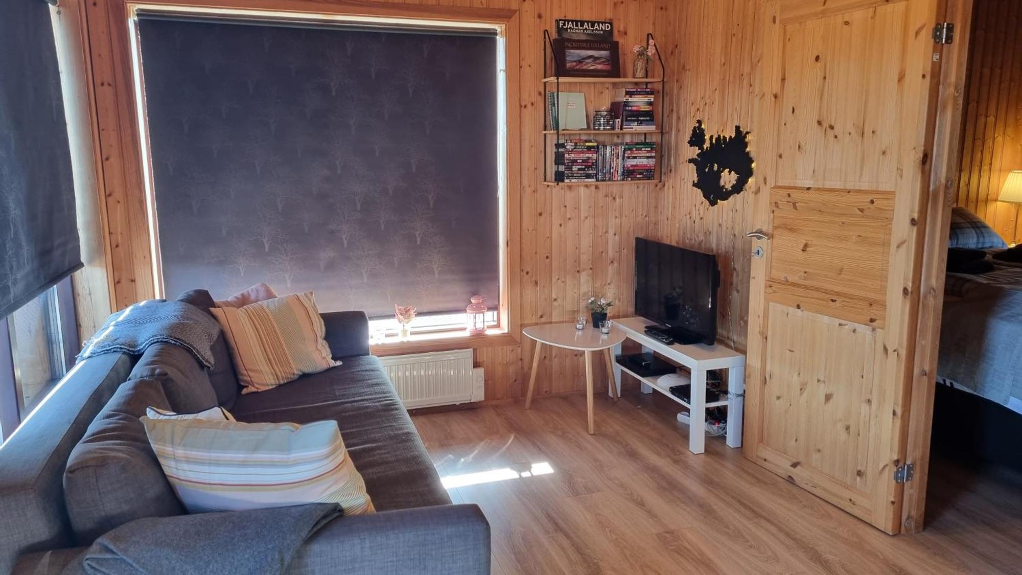 Hekla Cabin 1 Volcano And Glacier View Хелла Экстерьер фото